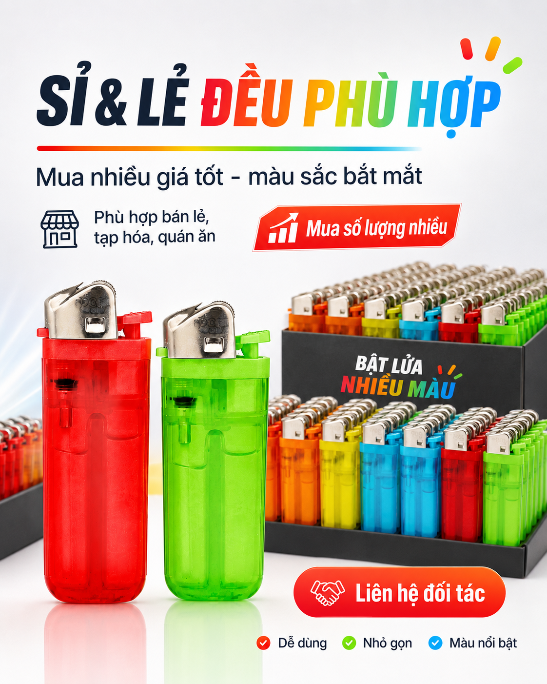 Bật lửa đá mini V5EB