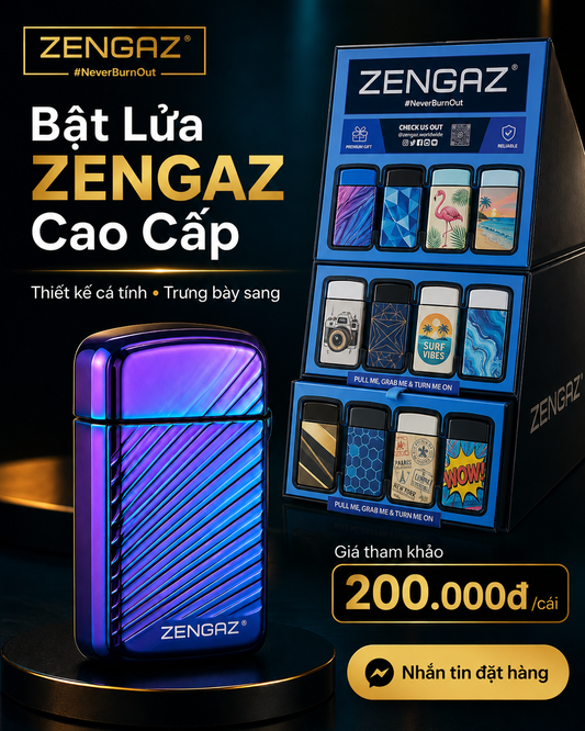 Zengaz - bật lửa đẳng cấp