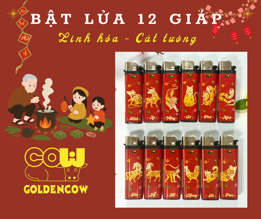 Bật lửa 12 con giáp