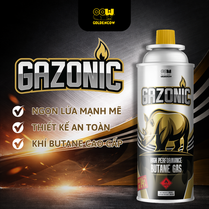 Bình ga mini Gazonic - Thùng 28 lon