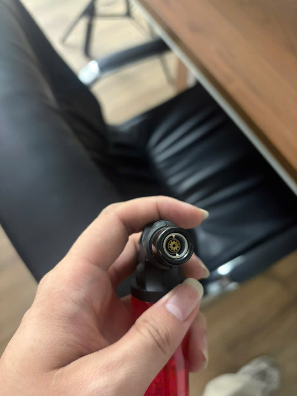 Cây khò gas mini (tái sạc) Con Bò Vàng GL05