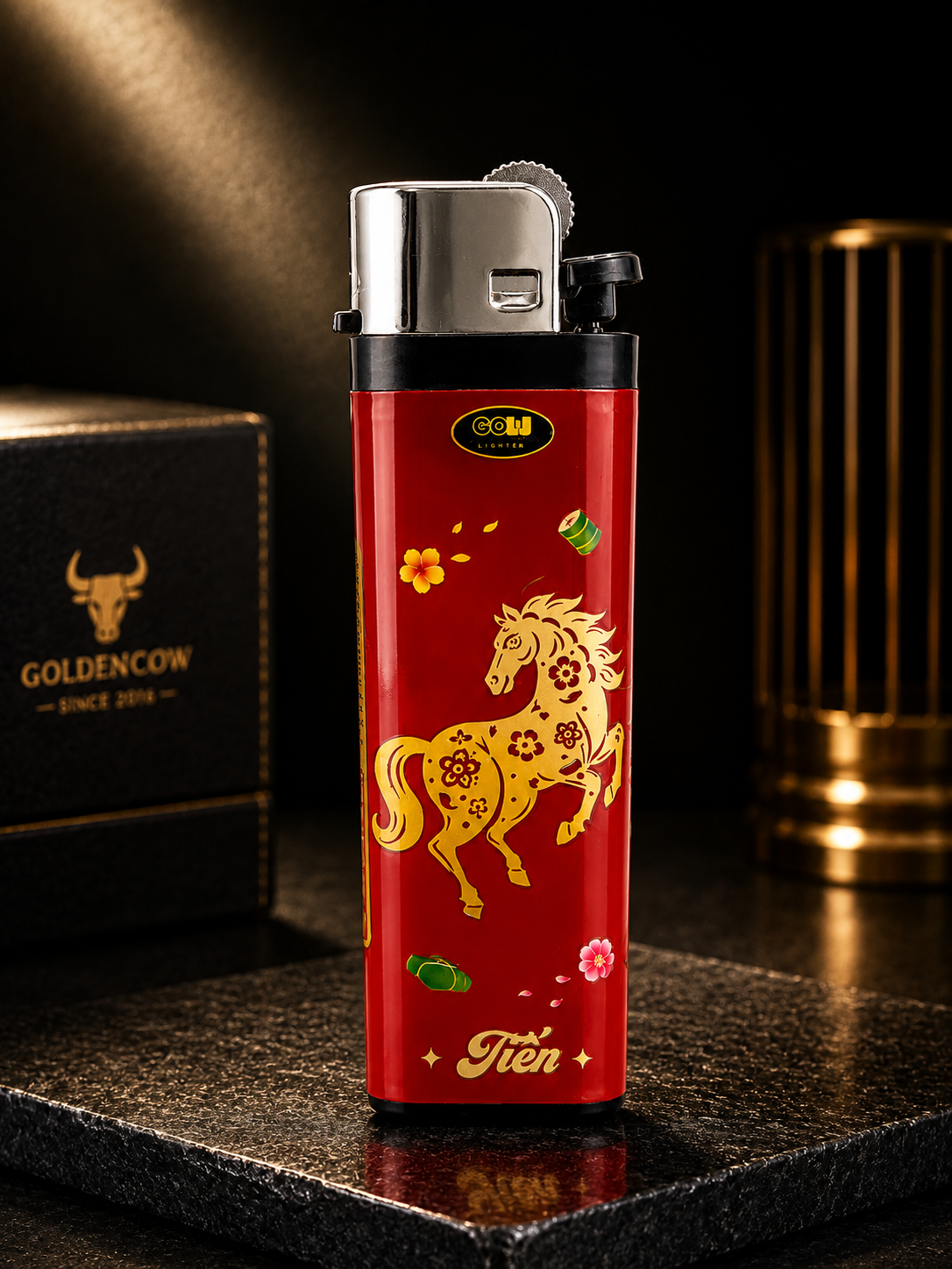 Bật Lửa Đá Lửa 12 Con Giáp Cho Đại Lý