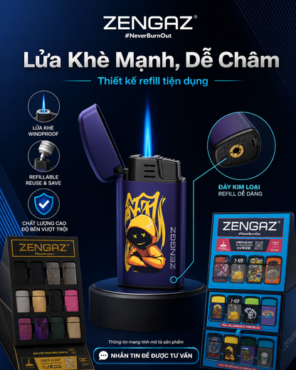 Zengaz - bật lửa đẳng cấp