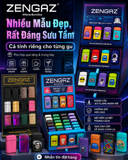 Zengaz - bật lửa đẳng cấp