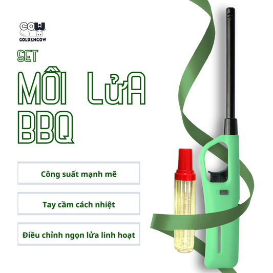 Set mồi lửa BBQ mã 1232 - Thùng 144 cây