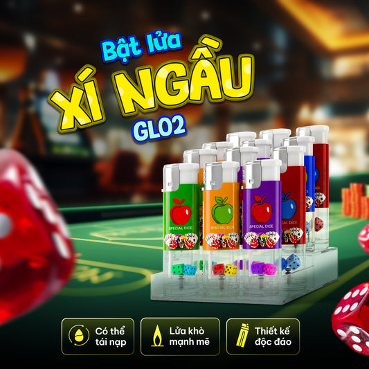 a. Bật lửa khò Xí Ngầu (tái sạc) GL02