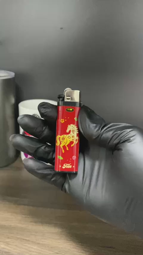 Bật Lửa Đá Lửa 12 Con Giáp