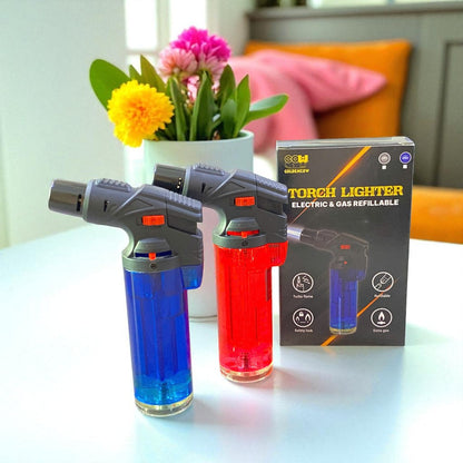 Cây khò gas mini (tái sạc) Con Bò Vàng GL05