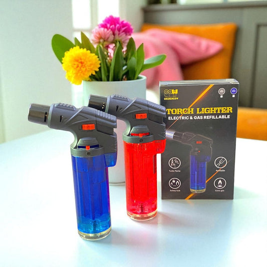 Cây khò gas mini (tái sạc) Con Bò Vàng GL05