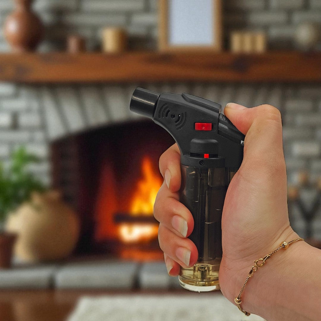 Cây khò gas mini (tái sạc) Con Bò Vàng GL05