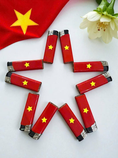 Bật lửa khò sao vàng - Thùng 1000 cái