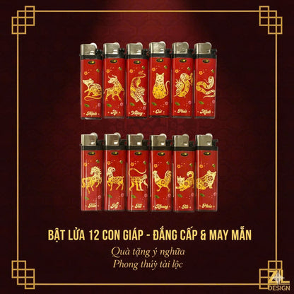 Bật lửa 12 con giáp