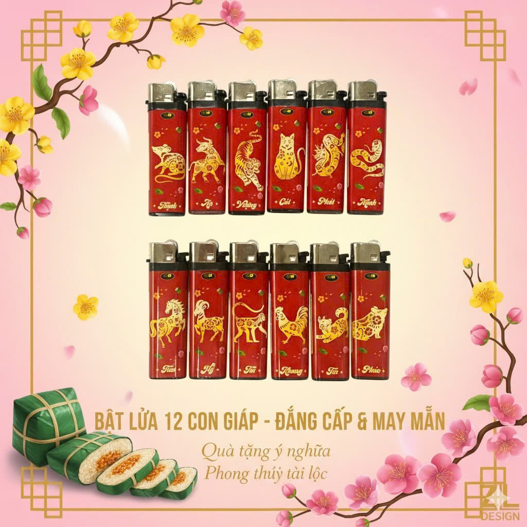 Bật lửa 12 con giáp