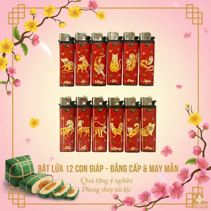 Bật lửa 12 con giáp